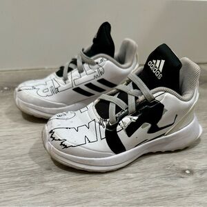 Adidas RapidaRun Star Wars Stormtrooper toddler kids shoes size 7K